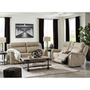  Manufacturer Color_Sand -- Next-Gen DuraPella 5930218 Power Reclining Loveseat with Console and Adjustable Headrest IMAGE 12