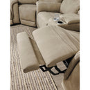  Manufacturer Color_Sand -- Next-Gen DuraPella 5930218 Power Reclining Loveseat with Console and Adjustable Headrest IMAGE 7