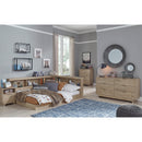  Size_Full -- Oliah EB2270B2 Full Bookcase Storage Bed IMAGE 10
