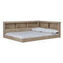  Size_Full -- Oliah EB2270B2 Full Bookcase Storage Bed IMAGE 1