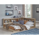  Size_Full -- Oliah EB2270B2 Full Bookcase Storage Bed IMAGE 5