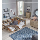  Size_Full -- Oliah EB2270B2 Full Bookcase Storage Bed IMAGE 8