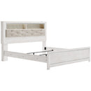  Size_King -- Altyra B2640B5 King Panel Bookcase Bed IMAGE 5