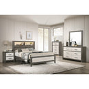  Size_Queen -- Rhett B8170-Q-BED Queen Bookcase Bed IMAGE 4