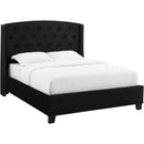  Size_Queen -- Eva 5111BK-Q Queen Platform Bed - Black IMAGE 1