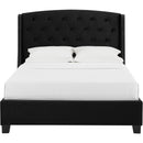  Size_Queen -- Eva 5111BK-Q Queen Platform Bed - Black IMAGE 2