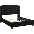  Size_Queen -- Eva 5111BK-Q Queen Platform Bed - Black IMAGE 4