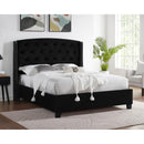  Size_Queen -- Eva 5111BK-Q Queen Platform Bed - Black IMAGE 5