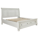  Size_King -- Robbinsdale B742B8 King Sleigh Bed with Storage IMAGE 4