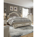  Size_King -- Realyn B743B20 King Upholstered Storage Bed IMAGE 7