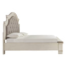  Size_California King -- Realyn B743B21 California King Upholstered Storage Bed IMAGE 3