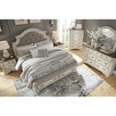  Size_California King -- Realyn B743B21 California King Upholstered Storage Bed IMAGE 6
