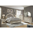  Size_California King -- Realyn B743B21 California King Upholstered Storage Bed IMAGE 8