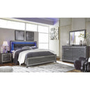  Size_King -- Lodanna B214B15 King Panel Bed IMAGE 3