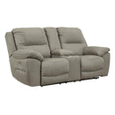  Motion Type_Power Recline -- Next-Gen Gaucho 5420396 Double Reclining Power Loveseat with Console IMAGE 1