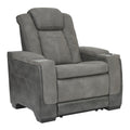  Manufacturer Color_Slate -- Next-Gen DuraPella 2200413 Power Recliner with Adjustable Headrest IMAGE 1