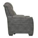  Manufacturer Color_Slate -- Next-Gen DuraPella 2200413 Power Recliner with Adjustable Headrest IMAGE 4