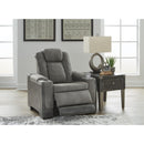  Manufacturer Color_Slate -- Next-Gen DuraPella 2200413 Power Recliner with Adjustable Headrest IMAGE 7