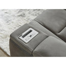  Manufacturer Color_Slate -- Next-Gen DuraPella 2200413 Power Recliner with Adjustable Headrest IMAGE 9