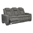 Manufacturer Color_Slate -- Next-Gen DuraPella 2200415 Power Reclining Sofa with Adjustable Headrest IMAGE 1