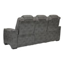  Manufacturer Color_Slate -- Next-Gen DuraPella 2200415 Power Reclining Sofa with Adjustable Headrest IMAGE 4