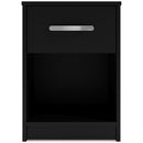  Signature Design by Ashley Finch EB3392-291 One Drawer Night Stand IMAGE 3
