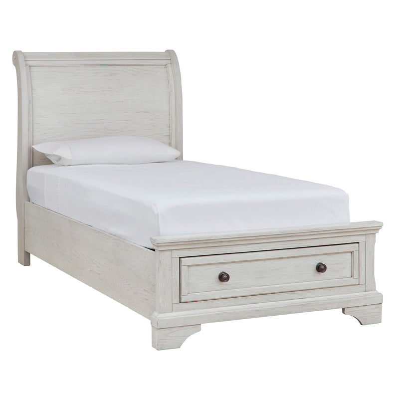  Signature Design by Ashley Robbinsdale B742B12 Twin Sleigh Storage Bed IMAGE 1