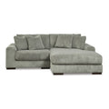  Manufacturer Color_Fog -- Lindyn 21105S4 2 pc Sectional with Chaise IMAGE 1