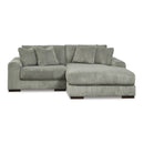  Manufacturer Color_Fog -- Lindyn 21105S4 2 pc Sectional with Chaise IMAGE 1
