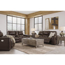  Signature Design by Ashley Alessandro U2550218 Power Reclining Loveseat with Console and Adjustable Headrest IMAGE 15