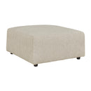  Manufacturer Color_Linen -- Edenfield 2900408 Oversized Accent Ottoman IMAGE 1