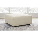  Manufacturer Color_Linen -- Edenfield 2900408 Oversized Accent Ottoman IMAGE 4