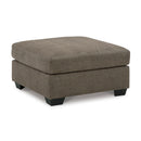 Manufacturer Color_Chocolate -- Mahoney 3100508 Oversized Accent Ottoman IMAGE 1