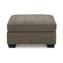  Manufacturer Color_Chocolate -- Mahoney 3100508 Oversized Accent Ottoman IMAGE 2