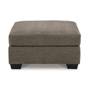 Manufacturer Color_Chocolate -- Mahoney 3100508 Oversized Accent Ottoman IMAGE 3