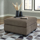  Manufacturer Color_Chocolate -- Mahoney 3100508 Oversized Accent Ottoman IMAGE 4