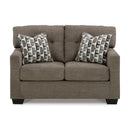 Manufacturer Color_Chocolate -- Mahoney 3100535 Loveseat IMAGE 2