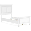  Size_Twin -- Fortman B680B6 Twin Panel Bed IMAGE 5