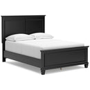  Size_Full -- Lanolee B687B4 Full Panel Bed IMAGE 1