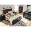  Size_Full -- Lanolee B687B4 Full Panel Bed IMAGE 6