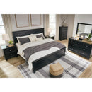  Size_California King -- Lanolee B687B9 California King Panel Bed IMAGE 6