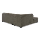  Manufacturer Color_Chocolate -- Mahoney 31005S1 2 pc Sectional with Chaise IMAGE 2