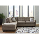  Manufacturer Color_Chocolate -- Mahoney 31005S1 2 pc Sectional with Chaise IMAGE 3
