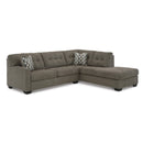  Manufacturer Color_Chocolate -- Mahoney 31005S2 2 pc Sectional with Chaise IMAGE 1