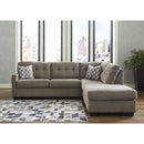 Manufacturer Color_Chocolate -- Mahoney 31005S2 2 pc Sectional with Chaise IMAGE 3