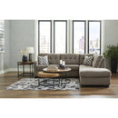  Manufacturer Color_Chocolate -- Mahoney 31005S2 2 pc Sectional with Chaise IMAGE 4
