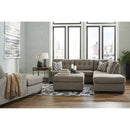  Manufacturer Color_Chocolate -- Mahoney 31005S2 2 pc Sectional with Chaise IMAGE 6
