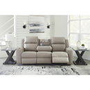  Manufacturer Color_Pebble -- Lavenhorne 6330789 Reclining Sofa with Drop Down Table IMAGE 6