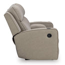  Manufacturer Color_Pebble -- Lavenhorne 6330794 Double Reclining Loveseat with Console IMAGE 4