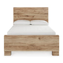  Size_Full -- Hyanna B1050B25 Full Panel Bed with 1 Side Storage IMAGE 2